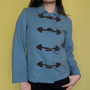 Gap wool blend toggle coat